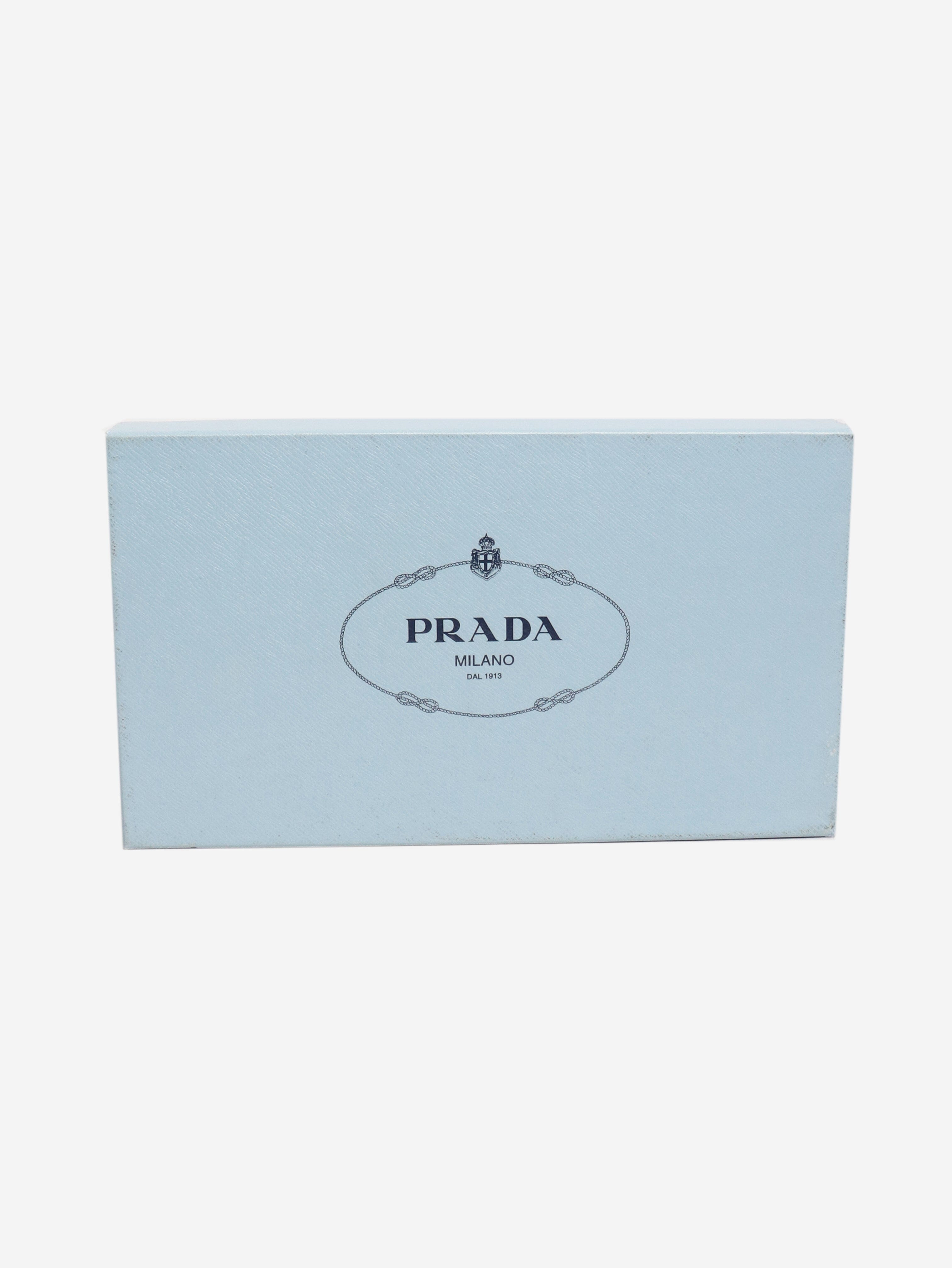 Blue velvet slippers - size EU 39.5 Flat Shoes Prada 