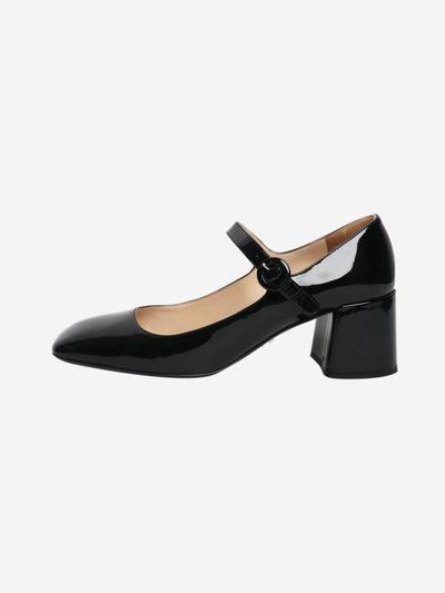 Black patent Mary Janes - size EU 38 (UK 5) Heels Prada 