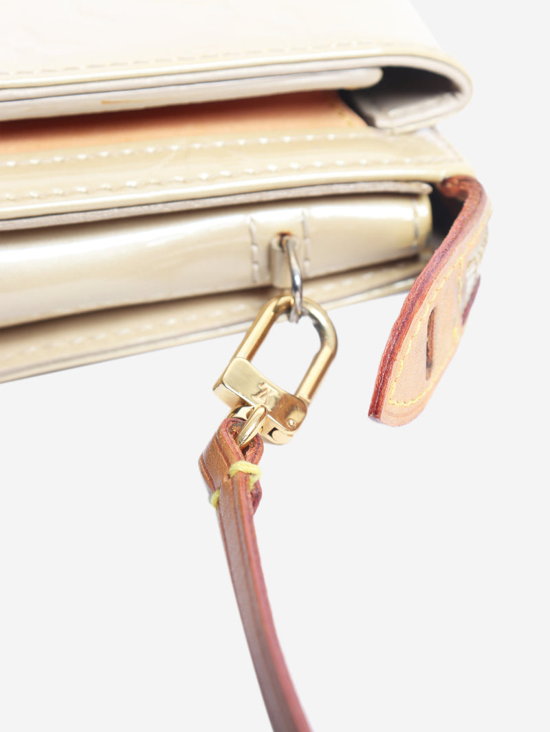 Beige Vernis Mott mini bag Top Handle Bags Louis Vuitton 
