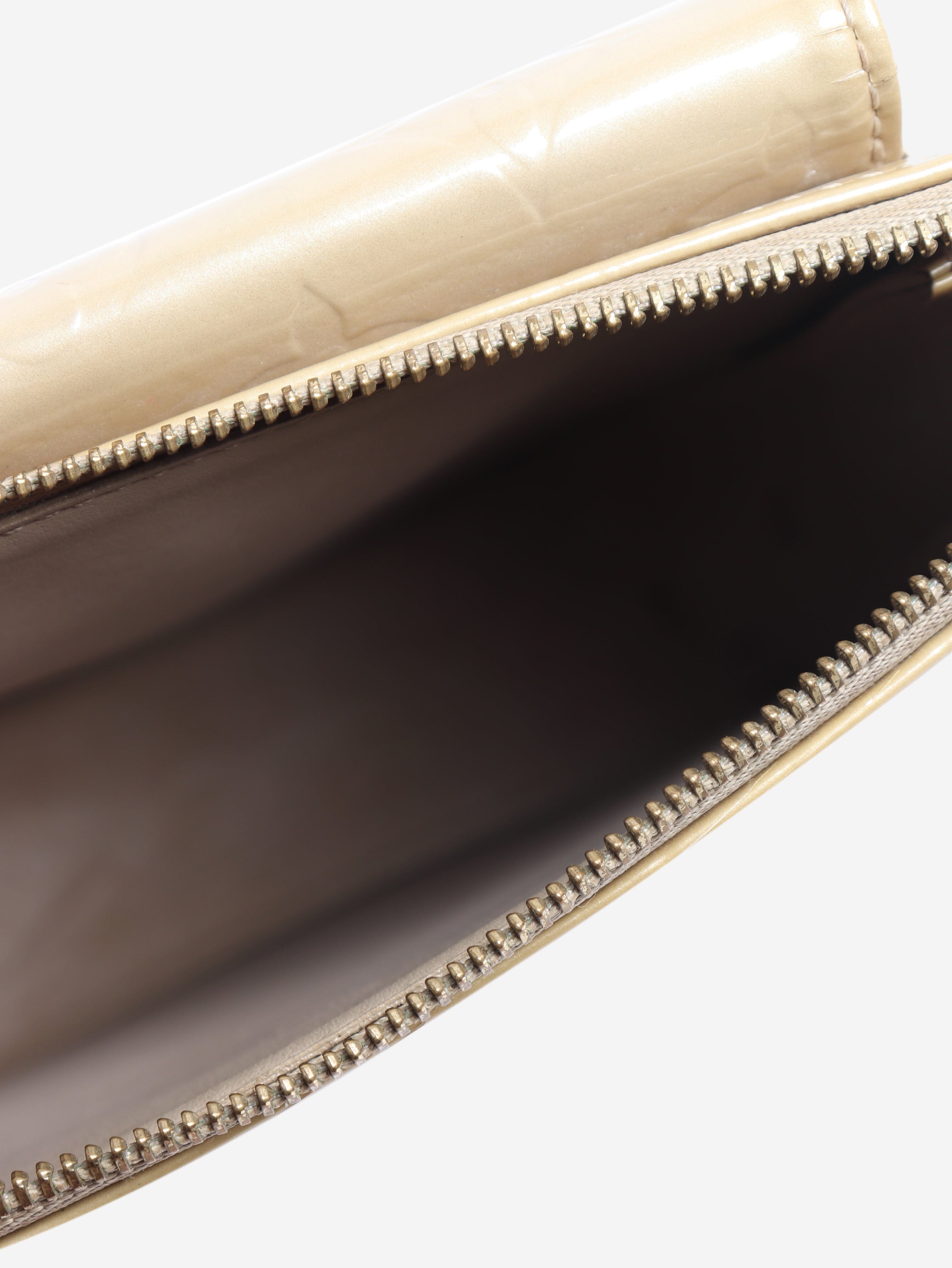 Beige Vernis Mott mini bag Top Handle Bags Louis Vuitton 