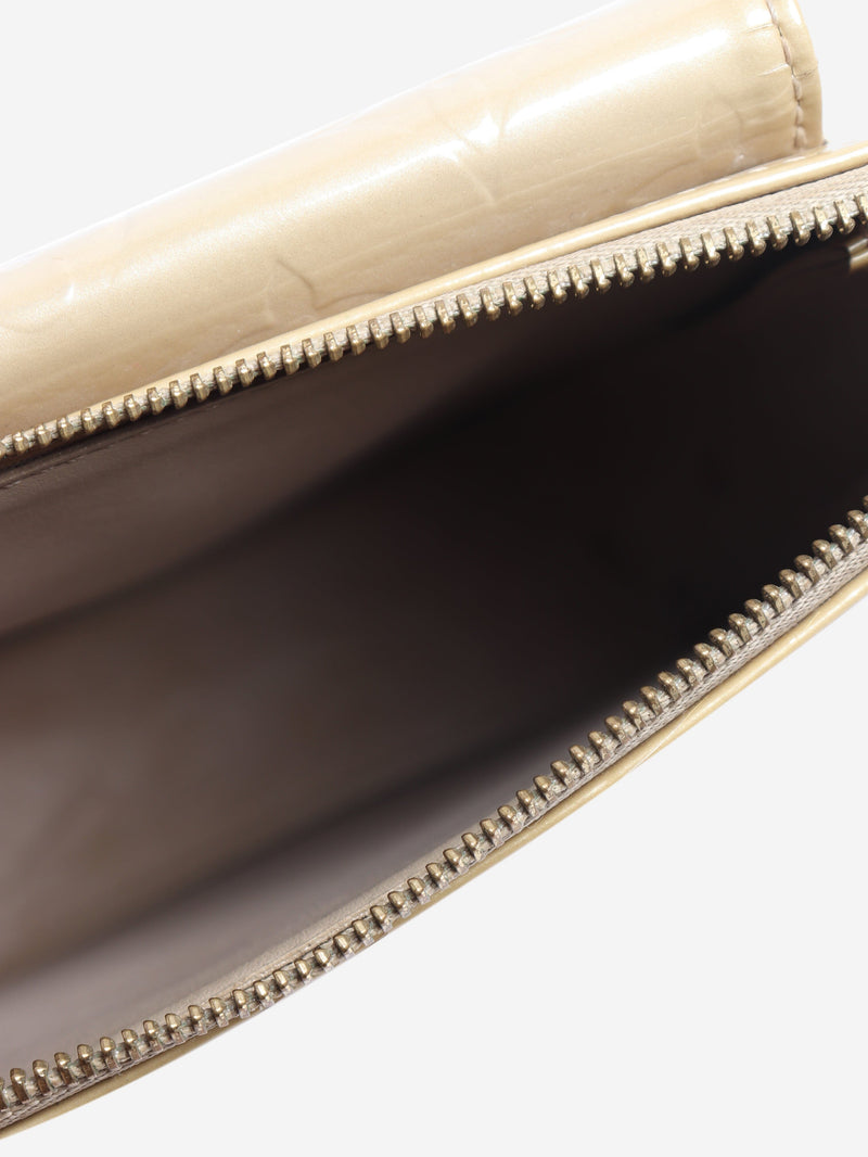Beige Vernis Mott mini bag Top Handle Bags Louis Vuitton 