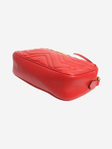 Gucci Red GG Marmont camera bag