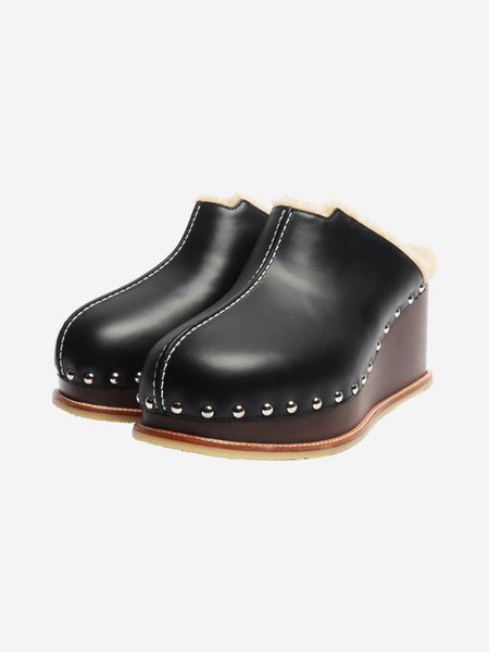 Black Earth mules - size EU 39 alternate image