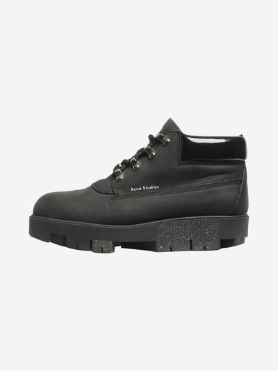 Black ankle boots - size EU 40 Boots Acne Studios 