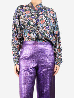 Multicolour floral blouse - size UK 10 Tops Isabel Marant 