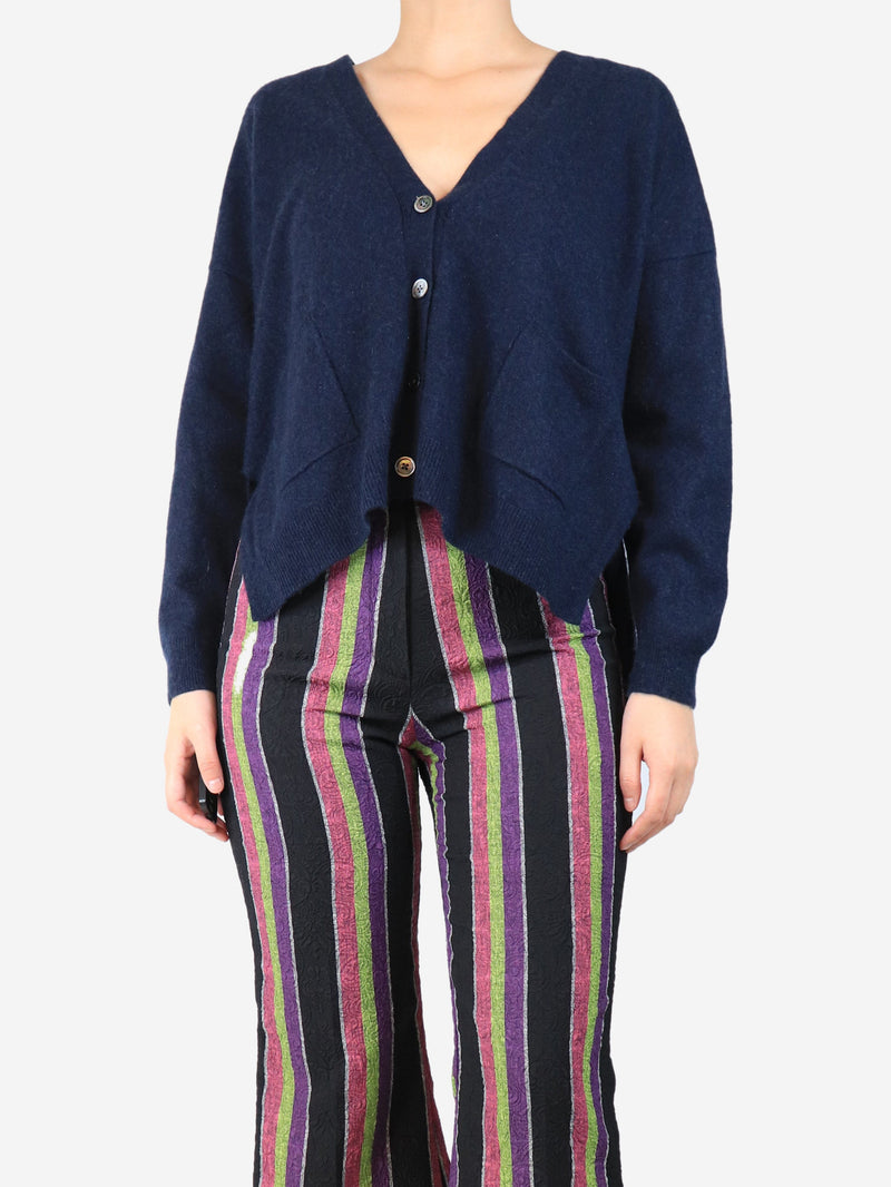 Navy blue cardigan - size M Knitwear Daddy's Daughters 