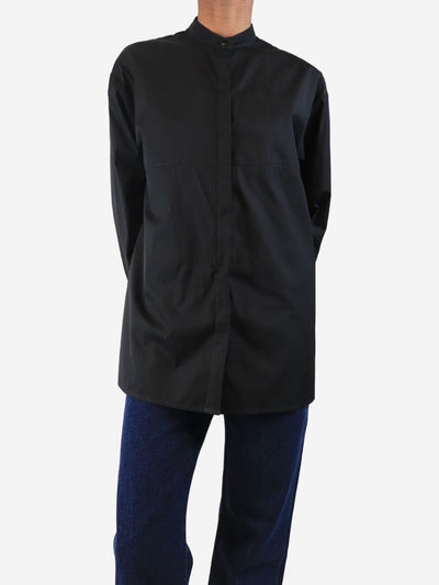 Black Stevie shirt - size UK 6 Tops Issue Twelve 