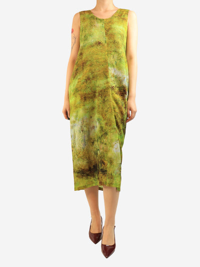 Green midi dress - size M Dresses Yohji Yamamoto 