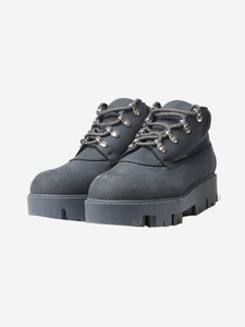 Acne Studios Dark blue hiking boots - size EU 37