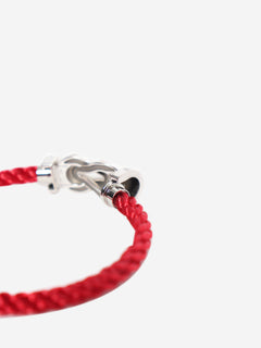 Red white gold diamond Force 10 bracelet Jewellery Fred 