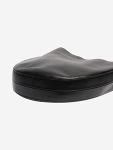 Celine Black leather rounded shoulder bag