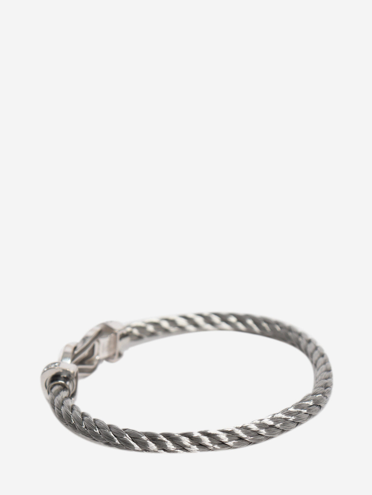 Red white gold diamond Force 10 bracelet Jewellery Fred 