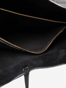 Celine Black leather rounded shoulder bag