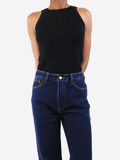 Black Zoe vest top - size M Tops Issue Twelve 