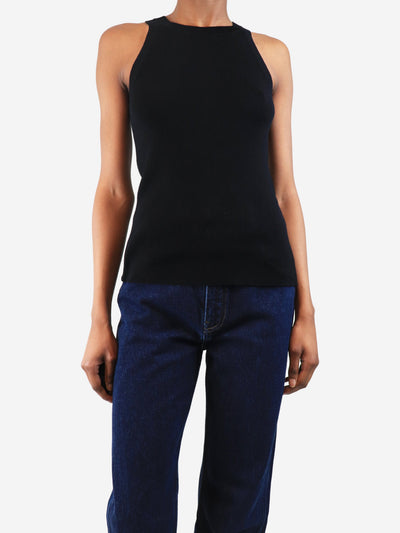 Black Zoe vest top - size S Tops Issue Twelve 
