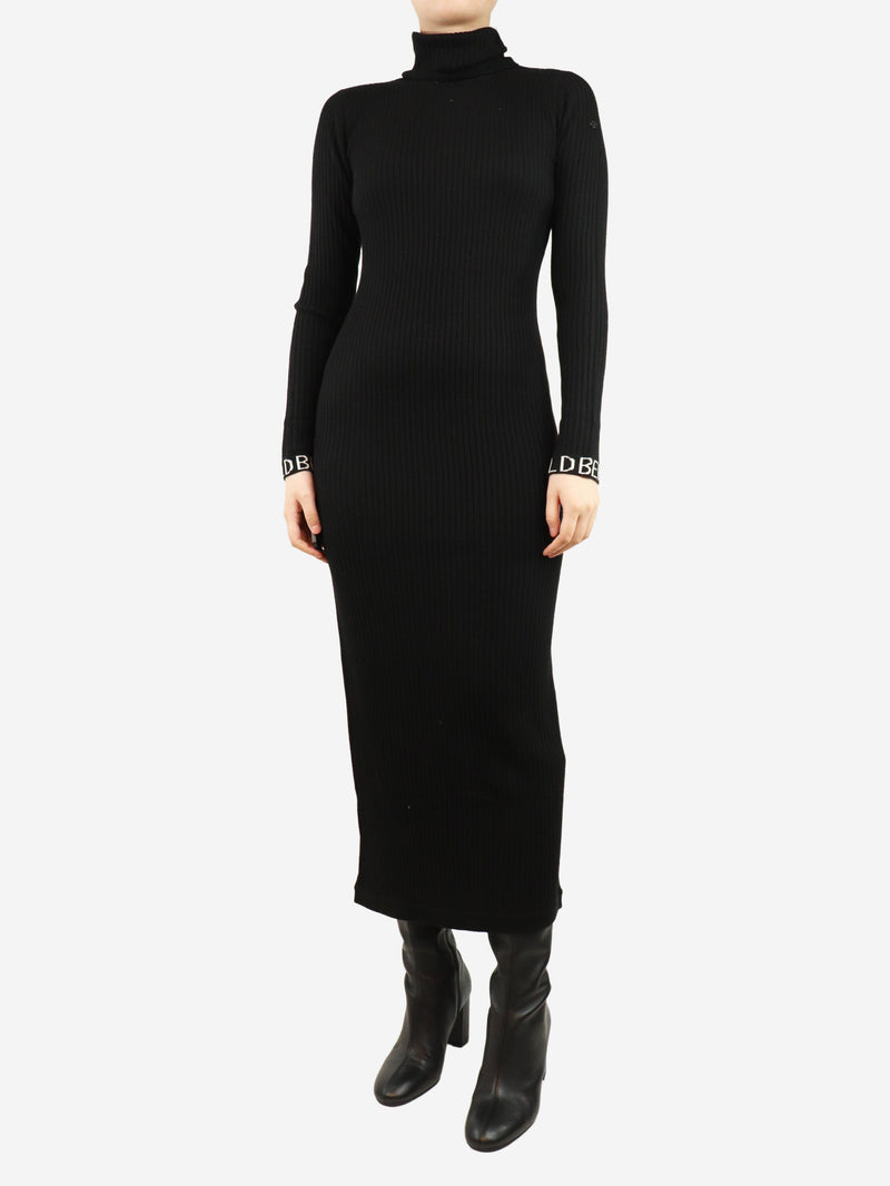 Mireille long sleeve knit maxi dress