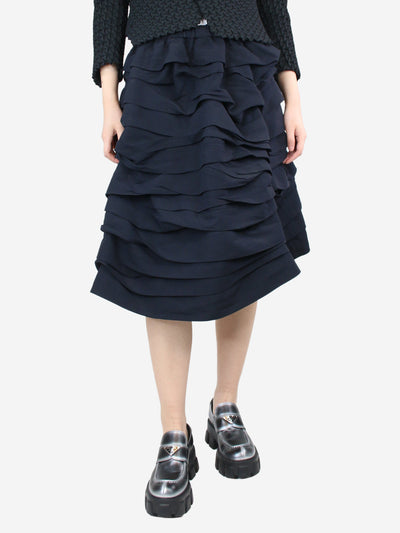 Navy blue tiered skirt - size S Skirts Comme Des Garçons 