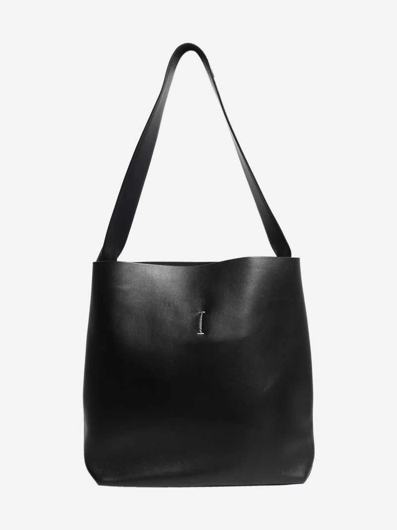 Black Musubi knot shopper Tote Bags Acne Studios 