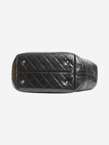 Chanel Black 2012 perforated chain shoulder bag