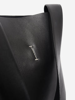 Black Musubi knot shopper Tote Bags Acne Studios 