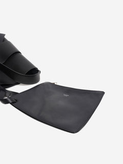 Black Musubi knot shopper Tote Bags Acne Studios 