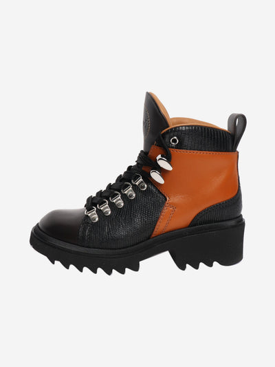 Chloe Black and brown combat boots - size EU 36 (UK 3) Boots Chloe 