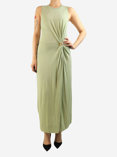 Green gathered knit dress - size M Dresses Altuzarra 