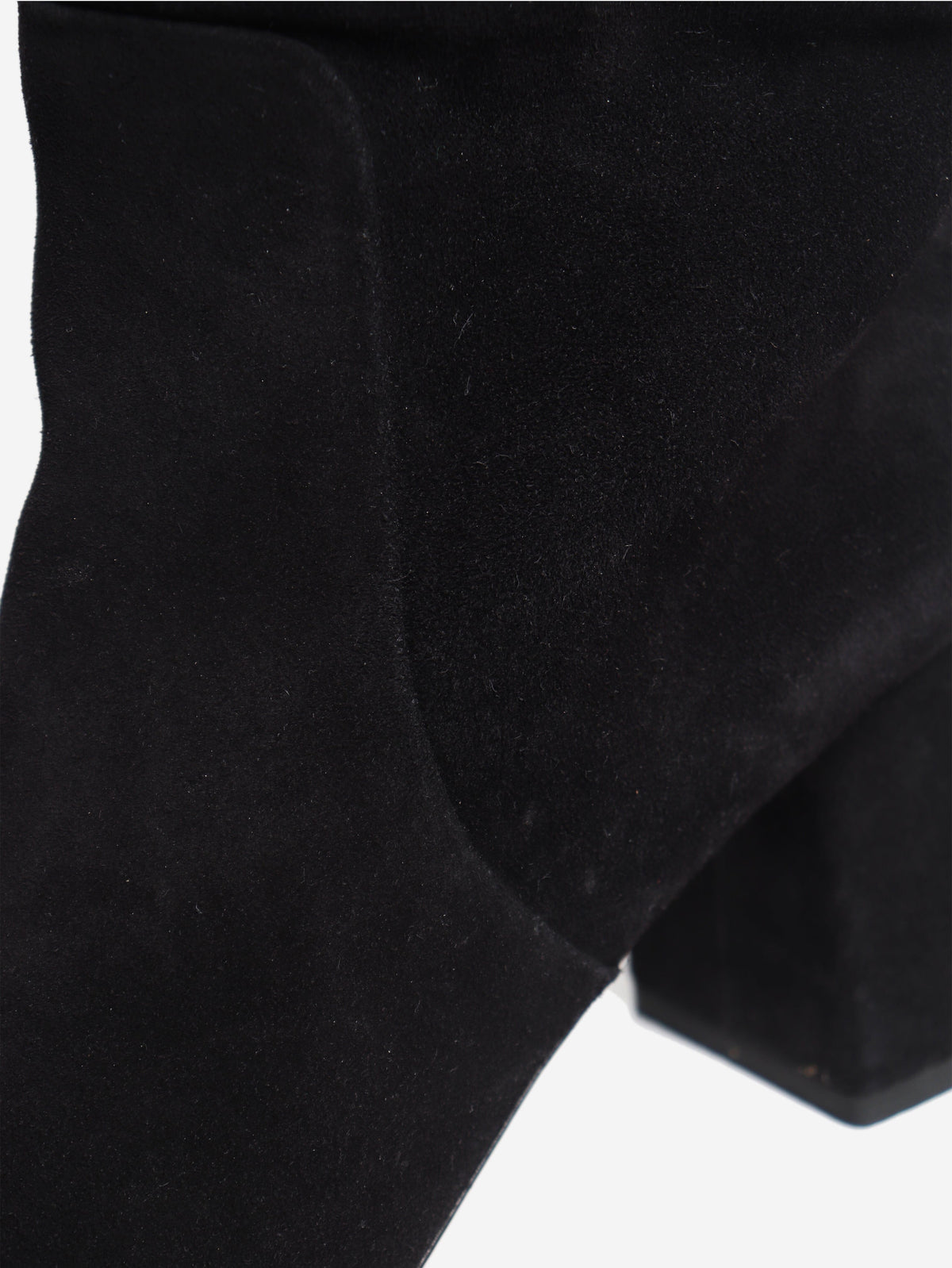 Black suede Anja knee-high boots - size EU 38.5 Boots Paris Texas 