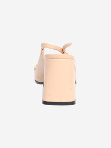 Gucci Blush Horsebit slingback pumps - size EU 35.5
