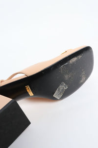 Gucci Blush Horsebit slingback pumps - size EU 35.5