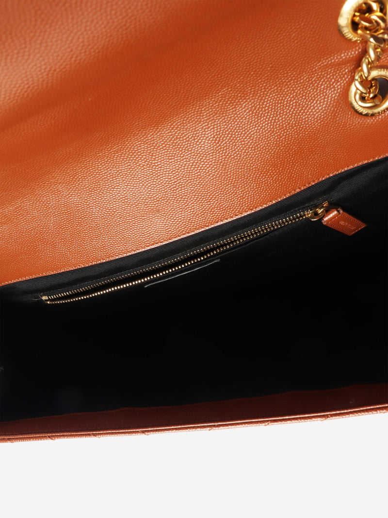 Brown leather envelope bag Cross-body bags Saint Laurent 