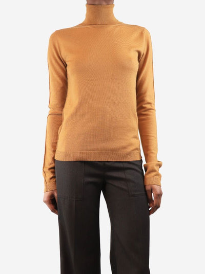 Brown Billie wool top - size S Knitwear Issue Twelve 