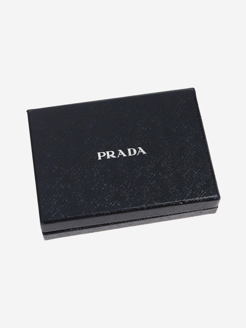 Black ID and badge holder Wallets, Purses & Small Leather Goods Prada 