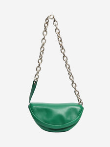 Bottega Veneta Green Pouch on chain bag
