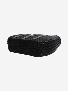 Black wicker basket bag Top Handle Bags Ulla Johnson 