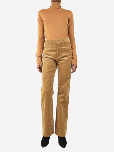 Brown Chia corduroy trousers - size W 24 Trousers Issue Twelve 