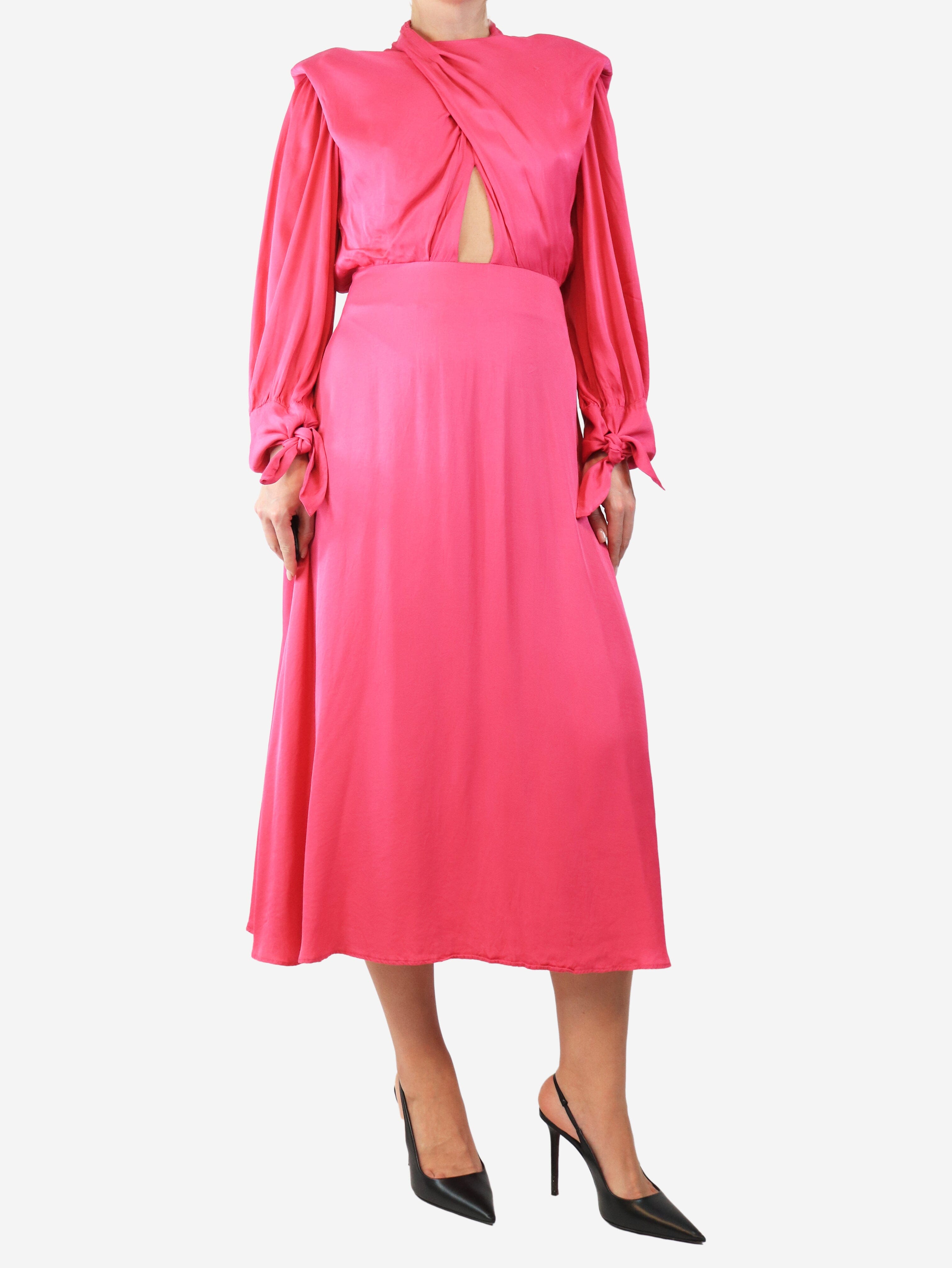 Pink mid length dress - size S Dresses Farm Rio 