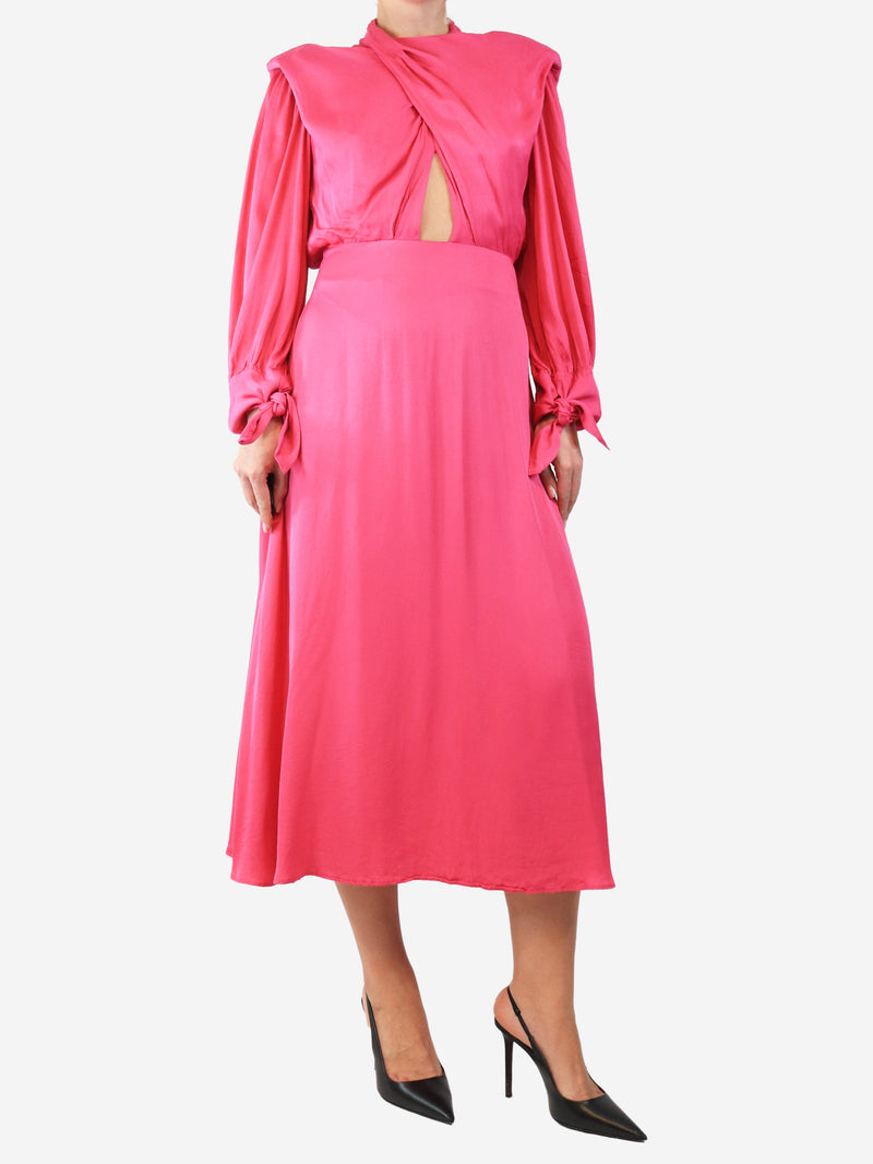 Pink mid length dress - size S Dresses Farm Rio 