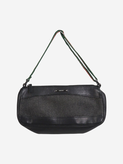 Black Denim Baguette bag Top Handle Bags Gucci 