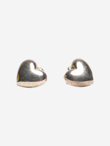 Tiffany & Co. Silver heart earrings