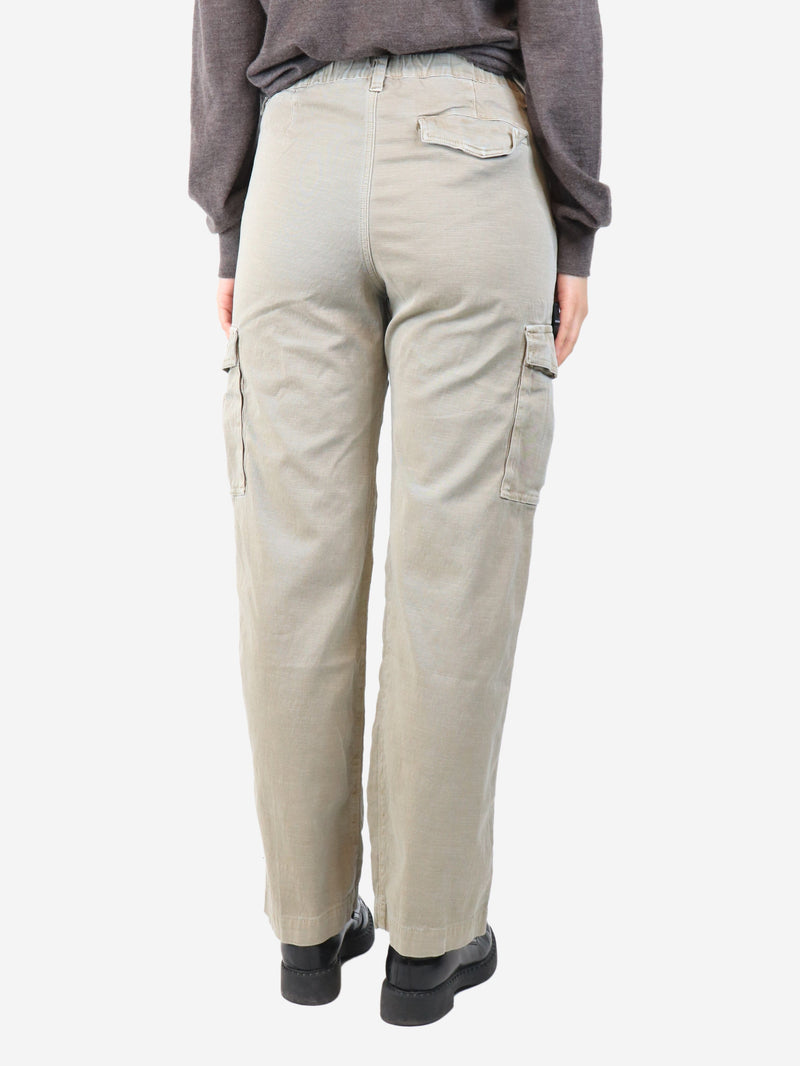 Neutral cargo trousers - size UK 8 Trousers James Perse 