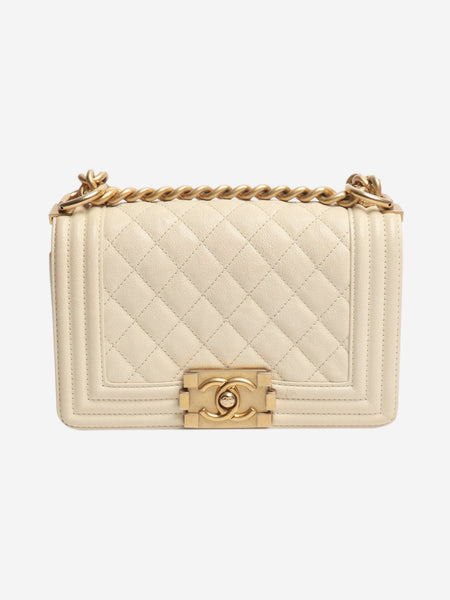 Cream mini boy bag product image