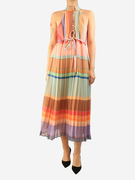 Multi pleated dress - size UK 14 product image