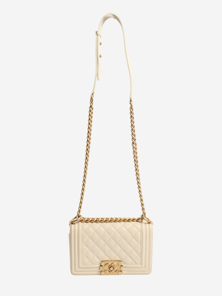 Cream mini boy bag alternate image