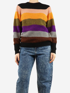 La Double J Multicolour striped jumper - size S