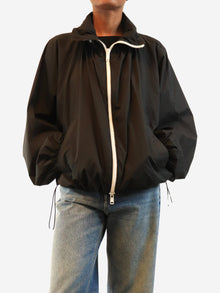 Black and white oversized windbreaker - size UK 6 Coats & Jackets Givenchy 