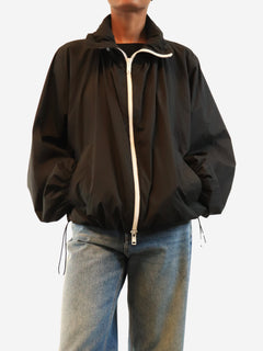 Black and white oversized windbreaker - size UK 6 Coats & Jackets Givenchy 