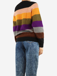 La Double J Multicolour striped jumper - size S