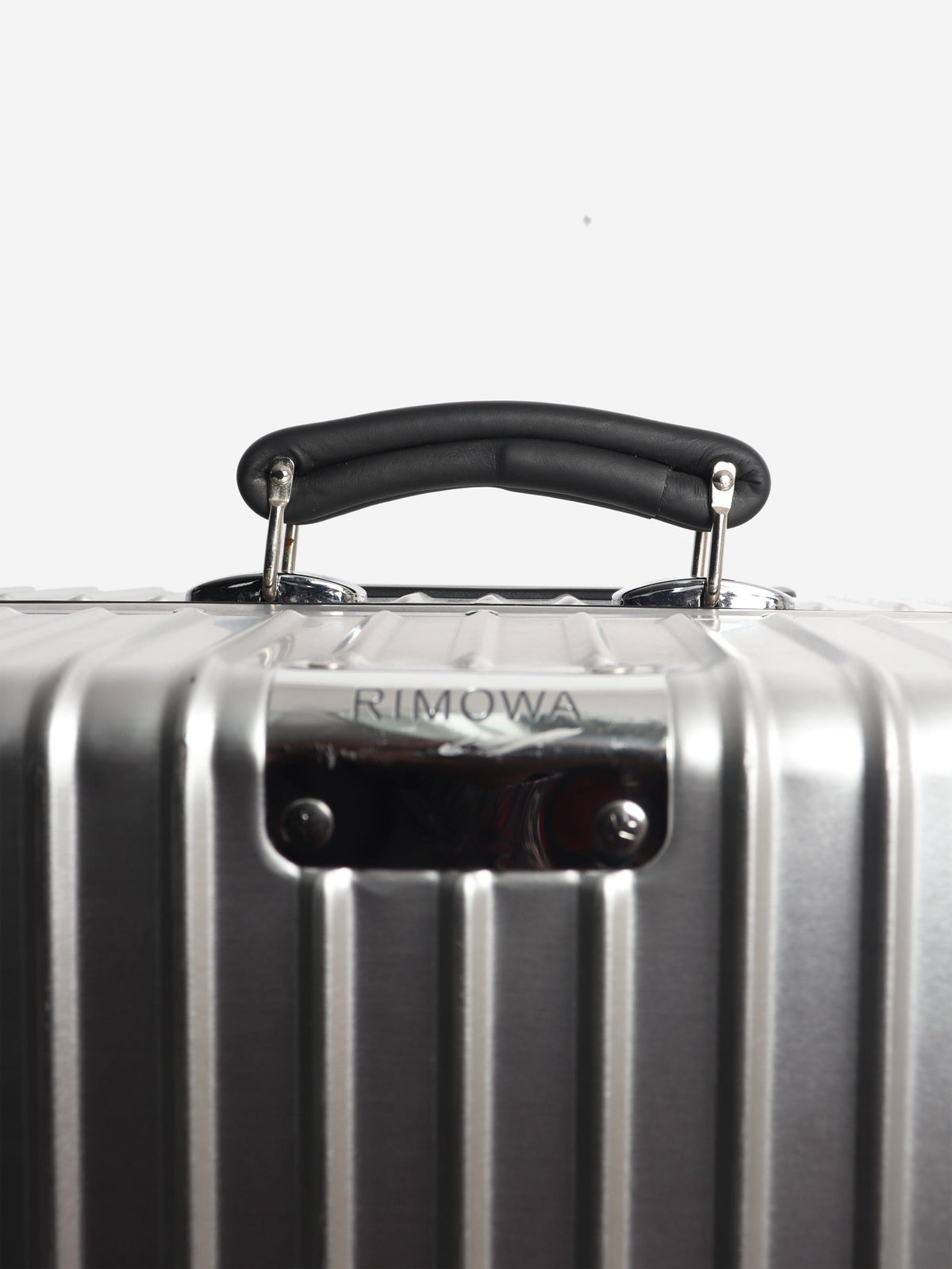 Silver aluminium Classic Check-In L suitcase Luggage & Travel Bags Rimowa 