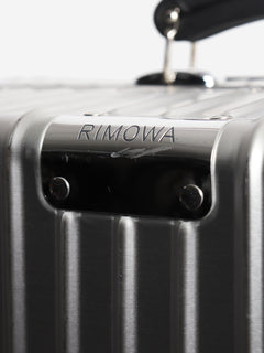 Silver aluminium Classic Check-In L suitcase Luggage & Travel Bags Rimowa 